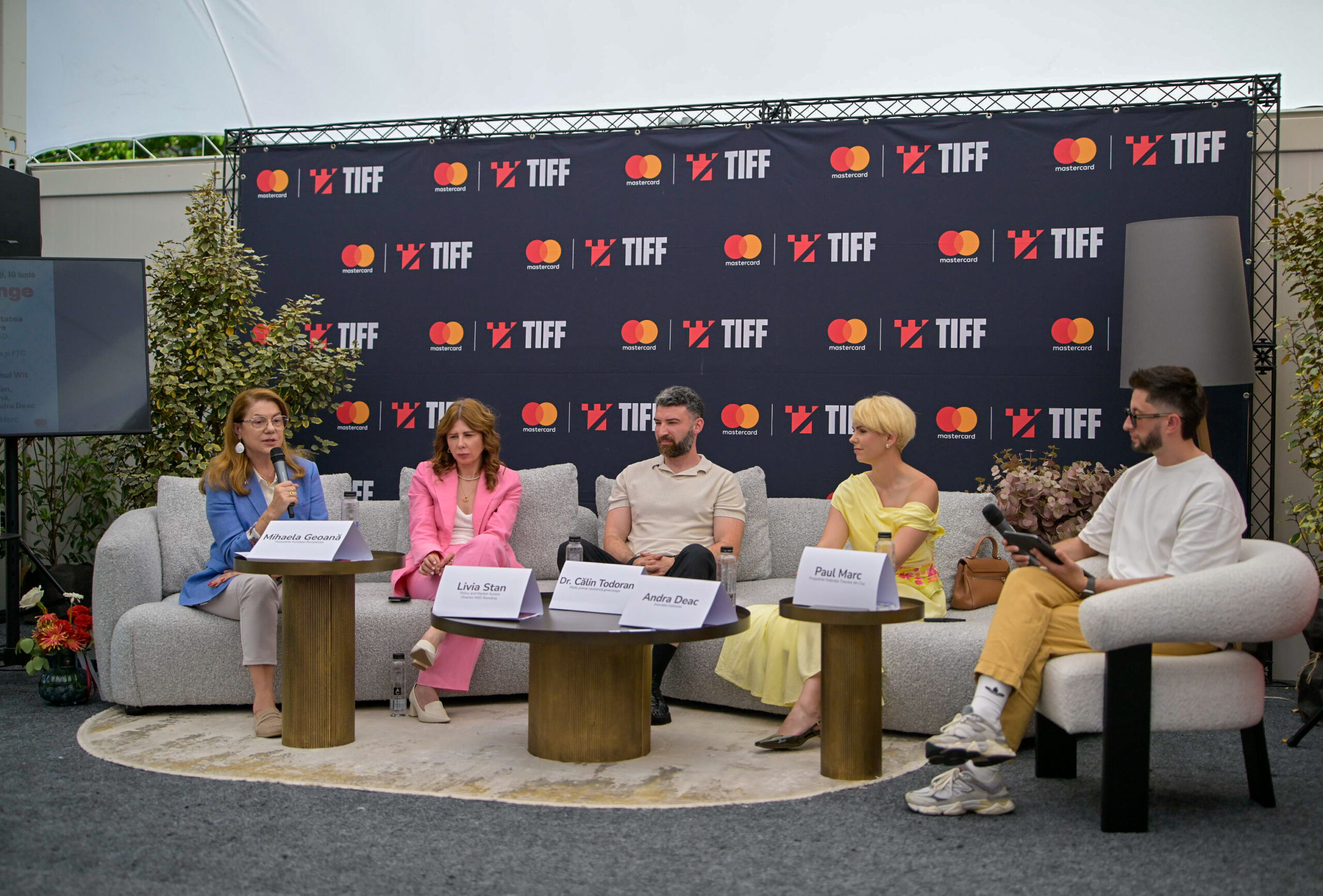 Panelul TIFF Talk — vedere de ansamblu